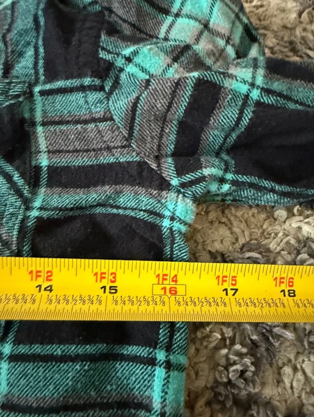 C/SONO Plaid Collection Pink Gray Button-Up Shirt Medium